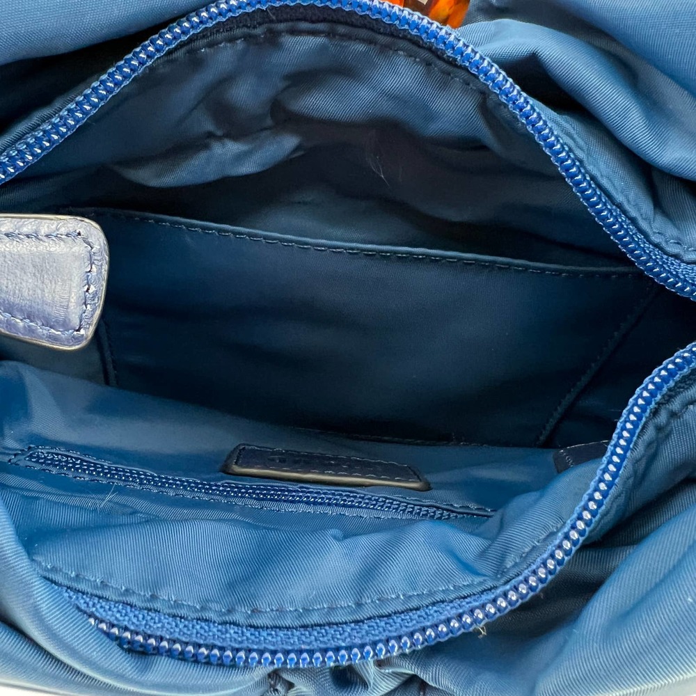 STAUD Bag Womens Blue Small Felix Nylon Shoulder Bag NWOT - Picture 12 of 13